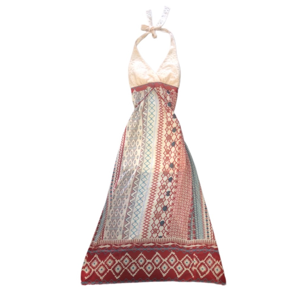 Teeze Me Juniors Halter Maxi Dress